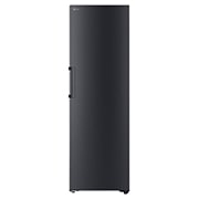 LG 386L Frittstående kjøleskap (Matte Black) - Energiklasse D, Door Cooling™, LINEARCooling™, Moist Balance Crisper™, front view, GLT51MCGSF, thumbnail 1