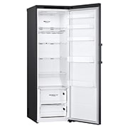 LG 386L Frittstående kjøleskap (Matte Black) - Energiklasse D, Door Cooling™, LINEARCooling™, Moist Balance Crisper™, Left perspective view, GLT51MCGSF, thumbnail 13