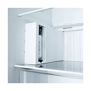 LG 638L Side by Side (Prime Silver), Energiklasse E, Vann/isdispenser med vanntilkobling, Smart Diagnosis™, Plumbing, GSLC40PYPE, thumbnail 4
