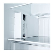 LG 638L Side by Side (Matte Black), Energiklasse E, Vann/isdispenser med vanntilkobling, Smart Diagnosis™, Drawer, GSLC40EPPE, thumbnail 8