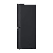 LG 638L InstaView French Door (Essence Black) - Energiklasse E, Vann/isdispenser med vanntilkobling, Smart Diagnosis™ med Wi-Fi, Side view, GMG960EVJE, thumbnail 15