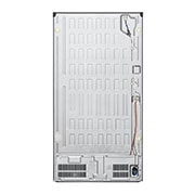 LG 638L InstaView French Door (Essence Black) - Energiklasse E, Vann/isdispenser med vanntilkobling, Smart Diagnosis™ med Wi-Fi, Back view, GMG960EVJE, thumbnail 16