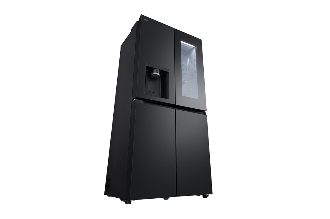 LG 508L InstaView French Door (Matte Black) - Energiklasse E, Vand-/isdispenser med vandtilkobling, Smart Diagnosis™ med Wi-Fi, GMG860EPBE, thumbnail 15