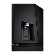 LG 508L InstaView French Door (Matte Black) - Energiklasse E, Vand-/isdispenser med vandtilkobling, Smart Diagnosis™ med Wi-Fi, GMG860EPBE, thumbnail 4