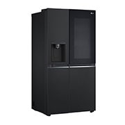 LG 635L InstaView™ Side by Side (Matte Black), Energiklasse E, Vann/isdispenser uten vanntilkobling, Smart Diagnosis™ med Wi-Fi, Right side-view, GSGV81EPLL, thumbnail 14