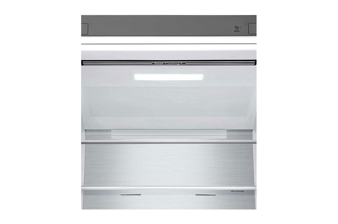 LG 1.86M 344L Kombiskap(Prime Silver) - Energiklasse D, Nature Fresh, Door Cooling+™ og Smart Diagnosis™ med Wi-Fi, LED light view, GBV5150DPY, thumbnail 7