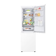 LG 2.03M 387L Kombiskap(Hvit) - Energiklasse D, Door Cooling+™ og Smart Diagnosis™ med Wi-Fi, Front top door open with food, GBV5250DSW, thumbnail 10