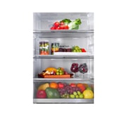 LG 186M 349L Kombiskap(Essence Black) - Energiklasse C, InstaView™, Nature Fresh, Door Cooling+™ Smart Diagnosis™ med Wi-Fi, Detail1_Cover_Food, GBG5160CEV, thumbnail 8