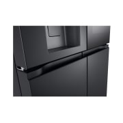 LG 638L InstaView Craft Ice French Door Side-by-Side (Essence Black Steel) - Energiklasse E, Vann/isdispenser med vanntilkobling, Smart Diagnosis™ med Wi-Fi, handle, GMG960EVEE, thumbnail 8