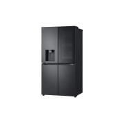 LG 638L InstaView Craft Ice French Door Side-by-Side (Essence Black Steel) - Energiklasse E, Vann/isdispenser med vanntilkobling, Smart Diagnosis™ med Wi-Fi, right side, GMG960EVEE, thumbnail 13