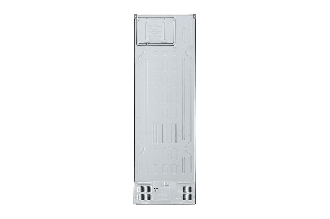 LG 1.86M 344L Kombiskap(Prime Silver) - Energiklasse A, Nature Fresh, Door Cooling+™ og Smart Diagnosis™, back view, GBV3100APY, thumbnail 17