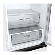 LG 1.86M 344L Kombiskap(Hvit) - Energiklasse A, Nature Fresh, Door Cooling+™ og Smart Diagnosis™, vise visning, GBV3100ASW, thumbnail 8