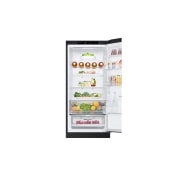 LG 2.03M 387L Kombiskap(Essence Matte Black) - Energiklasse B, Door Cooling™ och Smart Diagnosis™, skjermpanel, GBV22NCBEP, thumbnail 4
