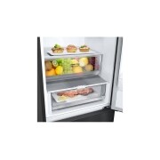 LG 2.03M 387L Kombiskap(Essence Matte Black) - Energiklasse B, Door Cooling™ och Smart Diagnosis™, dørkjøling LED, GBV22NCBEP, thumbnail 5