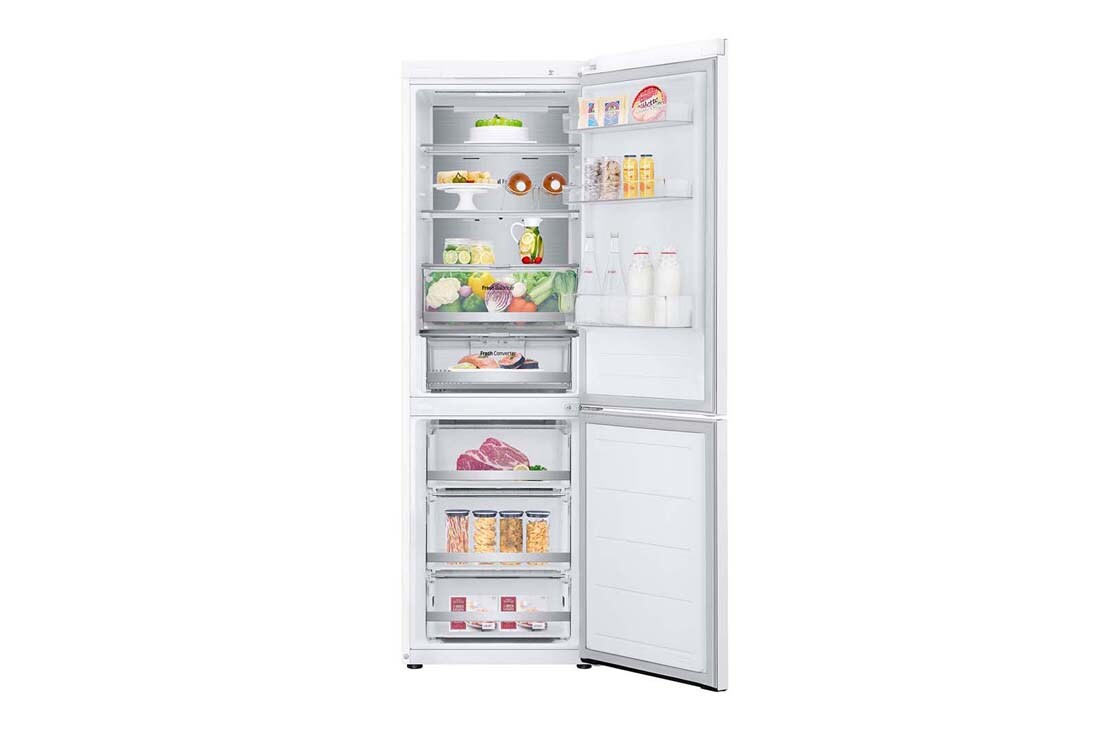 LG 1.86M 344L Kombiskap(Hvit) - Energiklasse E, Nature Fresh, Door Cooling⁺™ og Smart Diagnosis™ med Wi-Fi, detaljeringsutsikt, GBV7170ESW, thumbnail 6