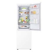 LG 1.86M 344L Kombiskap(Hvit) - Energiklasse E, Nature Fresh, Door Cooling⁺™ og Smart Diagnosis™ med Wi-Fi, åpne foran med mat, GBV7170ESW, thumbnail 7