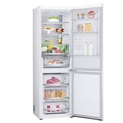 LG 1.86M 344L Kombiskap(Hvit) - Energiklasse E, Nature Fresh, Door Cooling⁺™ og Smart Diagnosis™ med Wi-Fi, åpne foran med mat, GBV7170ESW, thumbnail 9