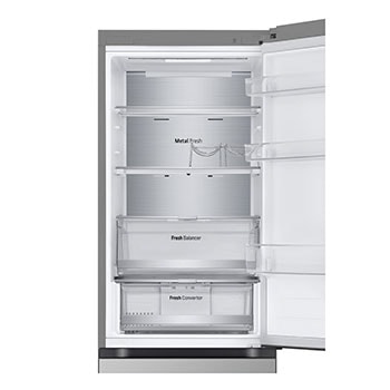 LG 1.86M 344L Kombiskap(Prime Silver) - Energiklasse E, Nature Fresh, Door Cooling⁺™ og Smart Diagnosis™ med Wi-Fi, detaljeringsutsikt, GBV7170EPY, thumbnail 3