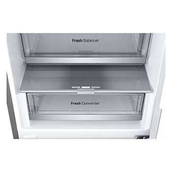 LG 1.86M 344L Kombiskap(Prime Silver) - Energiklasse E, Nature Fresh, Door Cooling⁺™ og Smart Diagnosis™ med Wi-Fi, detaljeringsutsikt, GBV7170EPY, thumbnail 6