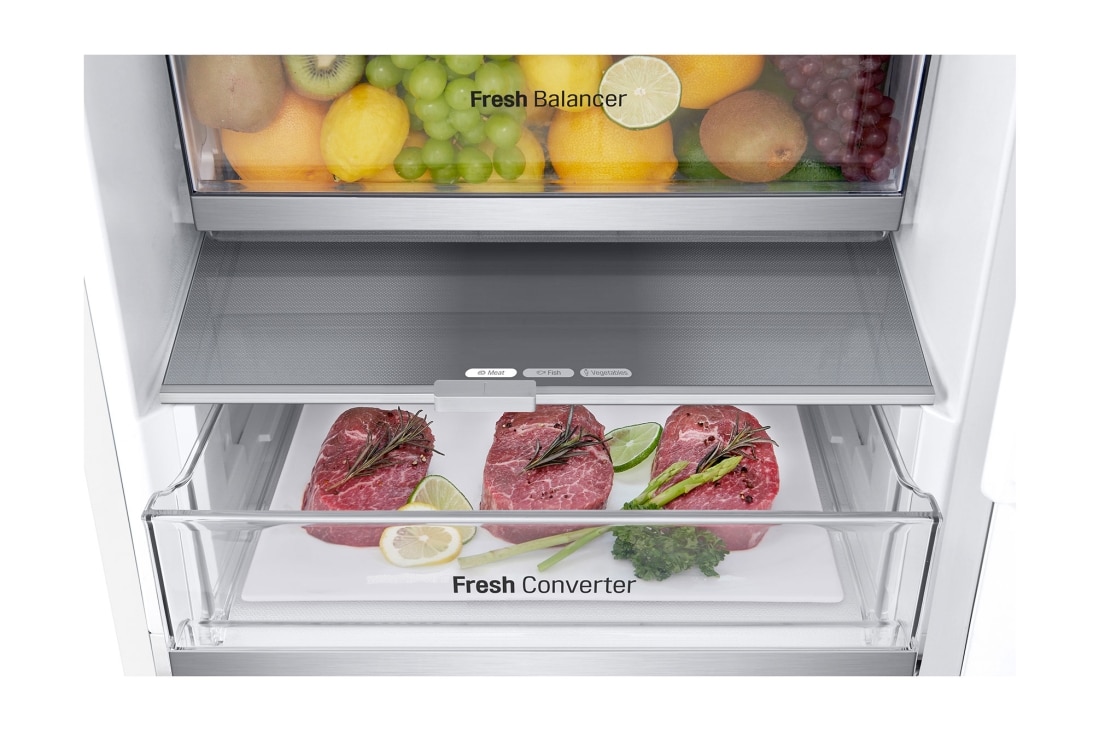 LG 2.03M 387L Kombiskap(Hvit) - Energiklasse E, Door Cooling™ och Smart Diagnosis™ med Wi-Fi , GBV7270ESW, GBV7270ESW, thumbnail 17