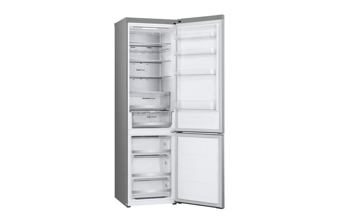 LG 2.03M 387L Kombiskap(Prime Silver) - Energiklasse D, Door Cooling+™ og Smart Diagnosis™ med Wi-Fi, 2.03M 387L Kombiskap(Prime Silver) - Energiklasse D, Door Cooling+™ og Smart Diagnosis™ med Wi-Fi, GBV5250DPY, thumbnail 12