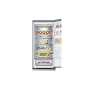 LG 2.03M 387L Kombiskap(Prime Silver) - Energiklasse D, Door Cooling+™ og Smart Diagnosis™ med Wi-Fi, 2.03M 387L Kombiskap(Prime Silver) - Energiklasse D, Door Cooling+™ og Smart Diagnosis™ med Wi-Fi, GBV5250DPY, thumbnail 10