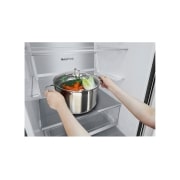 LG 2.03M 387L Kombiskap(Essence Black) - Energiklasse E, Door Cooling™ och Smart Diagnosis™ med Wi-Fi , 2.03M 387L Kombiskap(Essence Black) - Energiklasse E, Door Cooling™ och Smart Diagnosis™ med Wi-Fi , GBV7270EEV, thumbnail 11