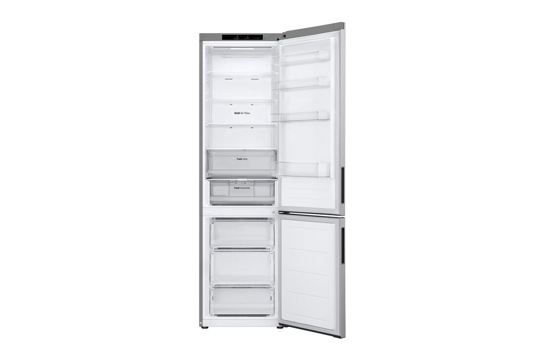LG 2.03M 387L Kombiskap(Prime Silver) - Energiklasse D, Door Cooling+™ och Smart Diagnosis™, 2.03M 387L Kombiskap(Prime Silver) - Energiklasse D, Door Cooling™ och Smart Diagnosis™ , GBV22NCDPY, thumbnail 3