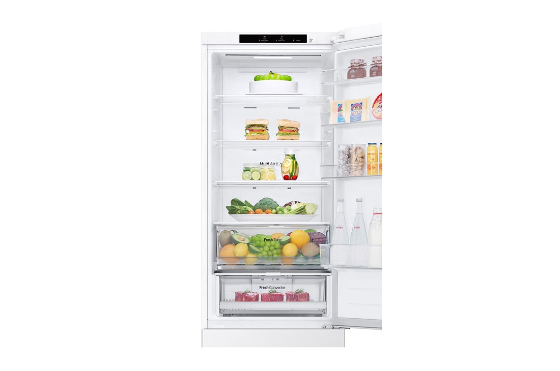 LG 2.03M 387L Kombiskap(Hvit) - Energiklasse D, Door Cooling™ och Smart Diagnosis™,  2.03M 387L Kombiskap(Essence Matte Black) - Energiklasse D, Door Cooling™ och Smart Diagnosis™ , GBV22NCDSW, thumbnail 10