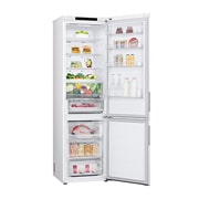 LG 2.03M 387L Kombiskap(Hvit) - Energiklasse D, Door Cooling™ och Smart Diagnosis™,  2.03M 387L Kombiskap(Essence Matte Black) - Energiklasse D, Door Cooling™ och Smart Diagnosis™ , GBV22NCDSW, thumbnail 4