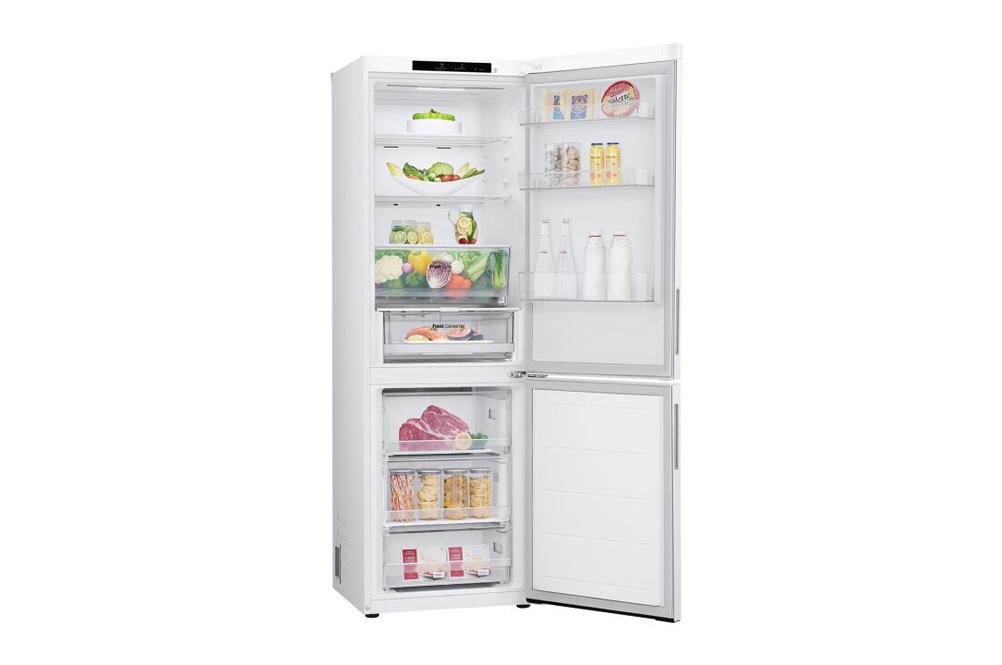 LG 1.86M 344L Kombiskap(Hvit) - Energiklasse D, Nature Fresh, Door Cooling+™ og Smart Diagnosis™ 	, 1.86M 344L Kombiskap(Hvit) - Energiklasse D, Nature Fresh, Door Cooling+™ og Smart Diagnosis™ 	, GBV21NCDSW, thumbnail 11
