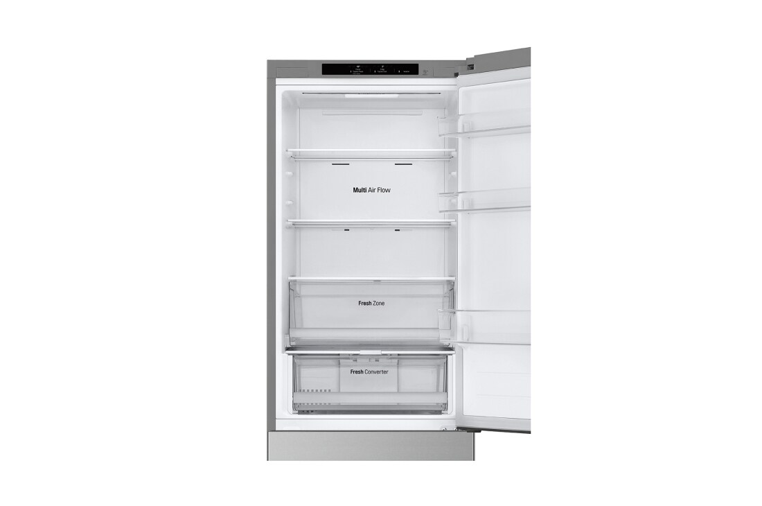 LG 1.86M 344L Kombiskap(Prime Silver) - Energiklasse D, Nature Fresh, Door Cooling+™ og Smart Diagnosis™ 	, 1.86M 344L Kombiskap(Prime Silver) - Energiklasse D, Nature Fresh, Door Cooling+™ og Smart Diagnosis™ 	, GBV21NCDPY, thumbnail 9