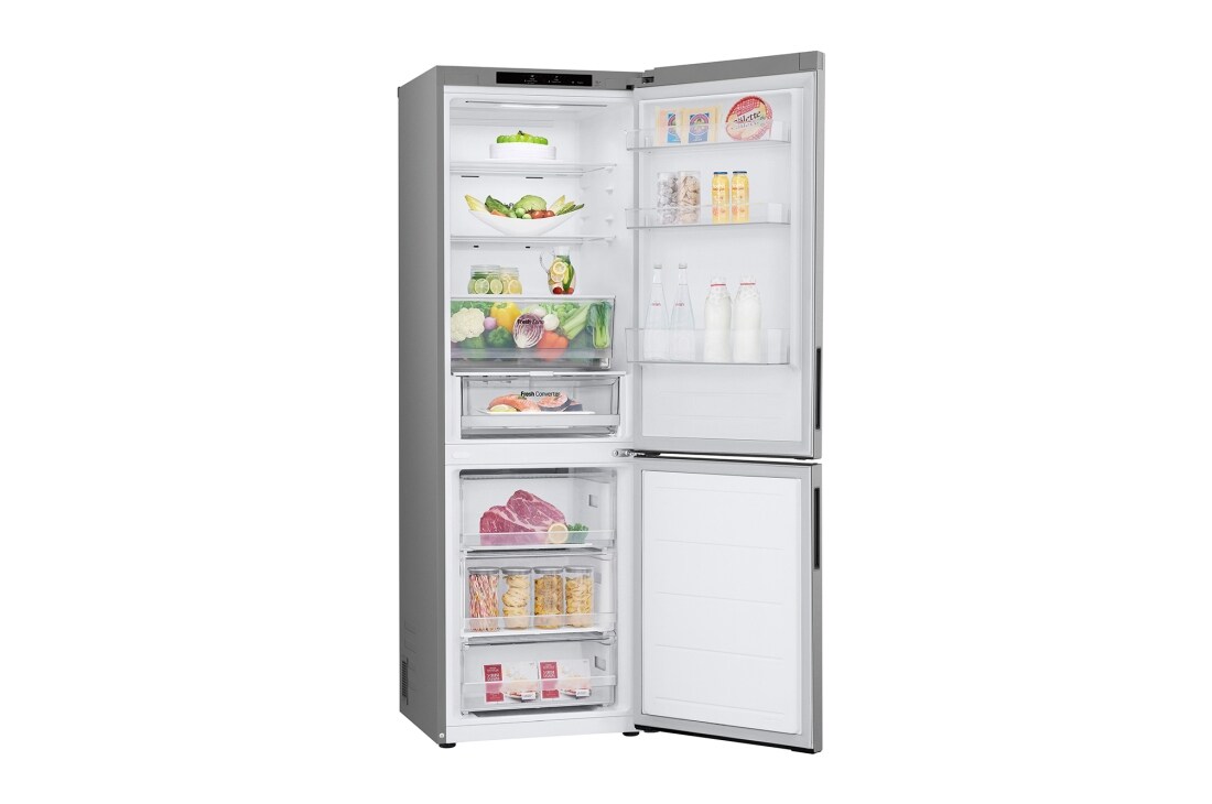LG 1.86M 344L Kombiskap(Prime Silver) - Energiklasse D, Nature Fresh, Door Cooling+™ og Smart Diagnosis™ 	, 1.86M 344L Kombiskap(Prime Silver) - Energiklasse D, Nature Fresh, Door Cooling+™ og Smart Diagnosis™ 	, GBV21NCDPY, thumbnail 11