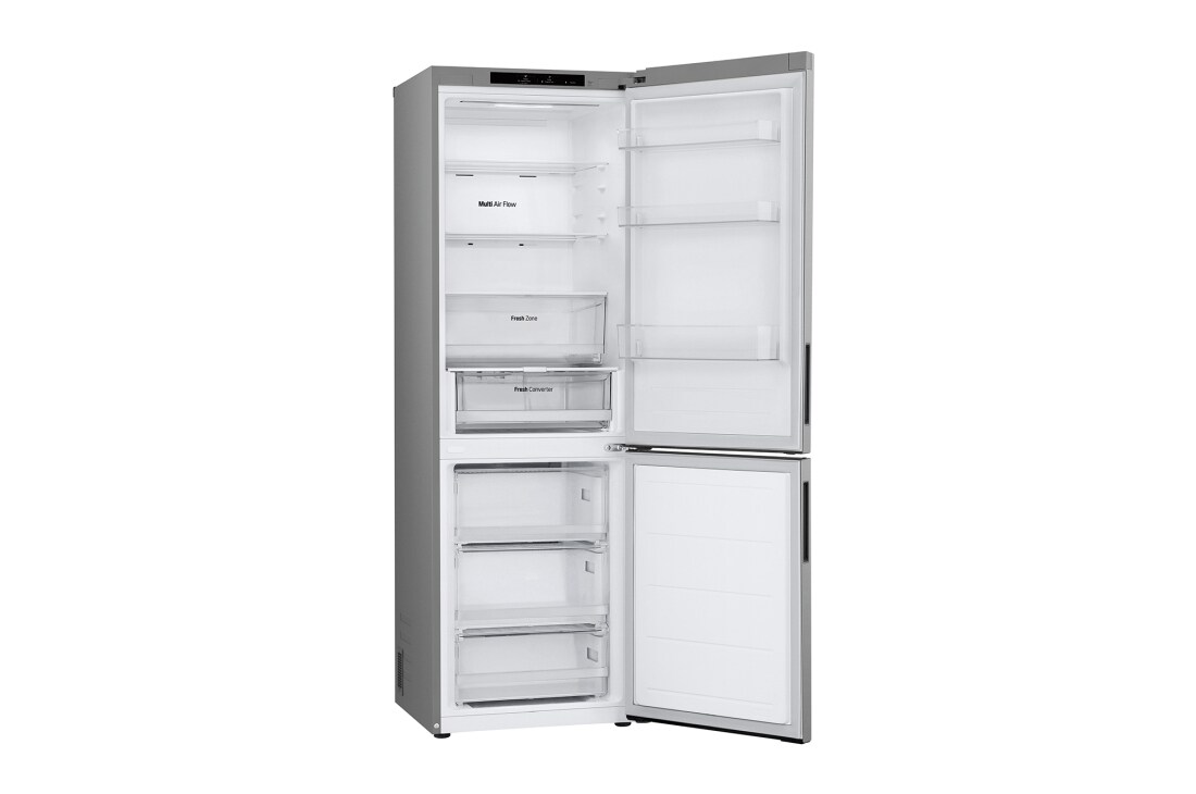 LG 1.86M 344L Kombiskap(Prime Silver) - Energiklasse D, Nature Fresh, Door Cooling+™ og Smart Diagnosis™ 	, 1.86M 344L Kombiskap(Prime Silver) - Energiklasse D, Nature Fresh, Door Cooling+™ og Smart Diagnosis™ 	, GBV21NCDPY, thumbnail 12