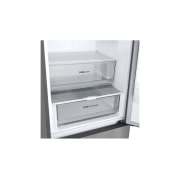 LG 1.86M 344L Kombiskap(Prime Silver) - Energiklasse D, Nature Fresh, Door Cooling+™ og Smart Diagnosis™ 	, 1.86M 344L Kombiskap(Prime Silver) - Energiklasse D, Nature Fresh, Door Cooling+™ og Smart Diagnosis™ 	, GBV21NCDPY, thumbnail 6