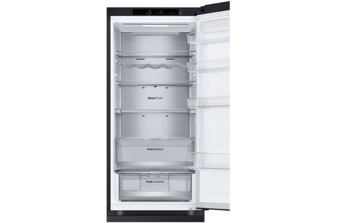 LG 2.03M 387L Kombiskap(Essence Black) - Energiklasse A, Door Cooling+™ och Smart Diagnosis™	, 2.03M 387L Kombiskap(Essence Black) - Energiklasse A, Door Cooling+™ och Smart Diagnosis™	, GBVE2801EV, thumbnail 10