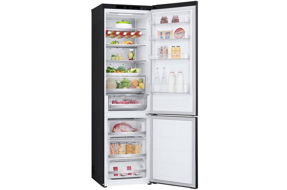 LG 2.03M 387L Kombiskap(Essence Black) - Energiklasse A, Door Cooling+™ och Smart Diagnosis™	, 2.03M 387L Kombiskap(Essence Black) - Energiklasse A, Door Cooling+™ och Smart Diagnosis™	, GBVE2801EV, thumbnail 13