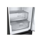 LG 2.03M 387L Kombiskap(Essence Black) - Energiklasse A, Door Cooling+™ och Smart Diagnosis™	, 2.03M 387L Kombiskap(Essence Black) - Energiklasse A, Door Cooling+™ och Smart Diagnosis™	, GBVE2801EV, thumbnail 6