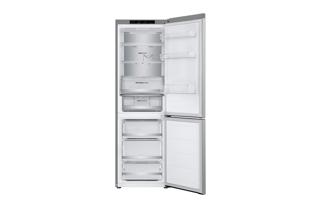 LG 1.86M 344L Kombiskap(Prime Silver) - Energiklasse C, Nature Fresh, Door Cooling+™ og Smart Diagnosis™, 1.86M 344L Jääkaappipakastimet (Prime Silver) - Energialuokka C, Nature Fresh, Door Cooling+™ ja Smart Diagnosis™, GBV5140CPY, thumbnail 6