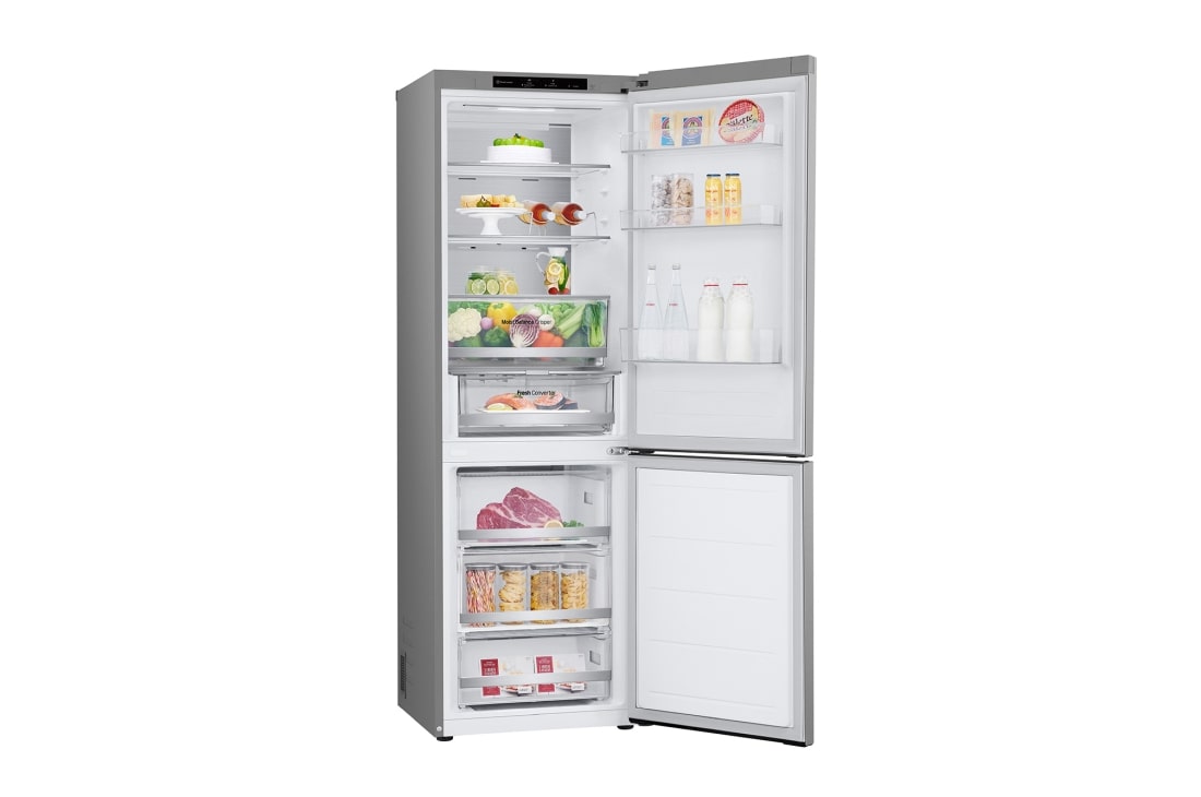 LG 1.86M 344L Kombiskap(Prime Silver) - Energiklasse C, Nature Fresh, Door Cooling+™ og Smart Diagnosis™, 1.86M 344L Jääkaappipakastimet (Prime Silver) - Energialuokka C, Nature Fresh, Door Cooling+™ ja Smart Diagnosis™, GBV5140CPY, thumbnail 9