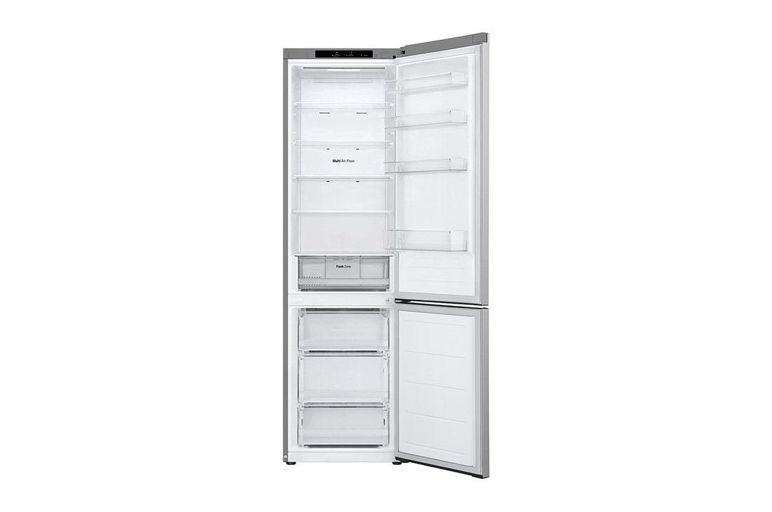 LG 2.03M 387L Kombinerad kyl/frys(Prime Silver) - Energiklass E, Door Cooling+™ och Smart Diagnosis™, 2.03M 387L Kombinerad kyl/frys(Prime Silver) - Energiklass E, Door Cooling+™ och Smart Diagnosis™, GBV22L0EPY, thumbnail 9