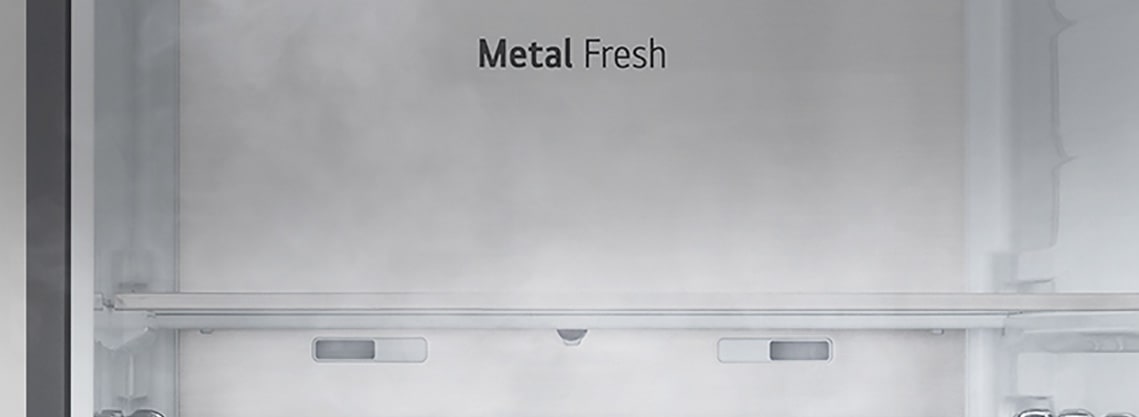 Premium, kjølig metallisk bakvegg