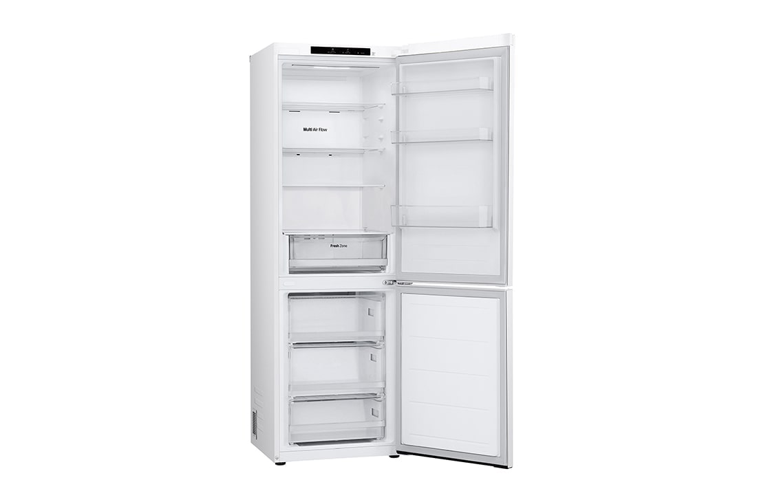 LG 1.86M 344L Kombiskap(Hvit) - Energiklasse E, Door Cooling+™ og Smart Diagnosis™, 1.86M 344L Kombiskap(Prime Silver) - Energiklasse D, Nature Fresh, Door Cooling+™ og Smart Diagnosis™ 	, GBV21L0ESW, thumbnail 10