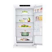 LG 1.86M 344L Kombiskap(Hvit) - Energiklasse E, Door Cooling+™ og Smart Diagnosis™, 1.86M 344L Kombiskap(Prime Silver) - Energiklasse D, Nature Fresh, Door Cooling+™ og Smart Diagnosis™ 	, GBV21L0ESW, thumbnail 8