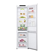 LG 2.03M 387L Kombiskap(Hvit) - Energiklasse E, Door Cooling+™ og Smart Diagnosis™, 2.03M 387L Kombinerad kyl/frys(Prime Silver) - Energiklass E, Door Cooling+™ och Smart Diagnosis™, GBV22L0ESW, thumbnail 3