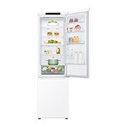 LG 2.03M 387L Kombiskap(Hvit) - Energiklasse E, Door Cooling+™ og Smart Diagnosis™, 2.03M 387L Kombinerad kyl/frys(Prime Silver) - Energiklass E, Door Cooling+™ och Smart Diagnosis™, GBV22L0ESW, thumbnail 4