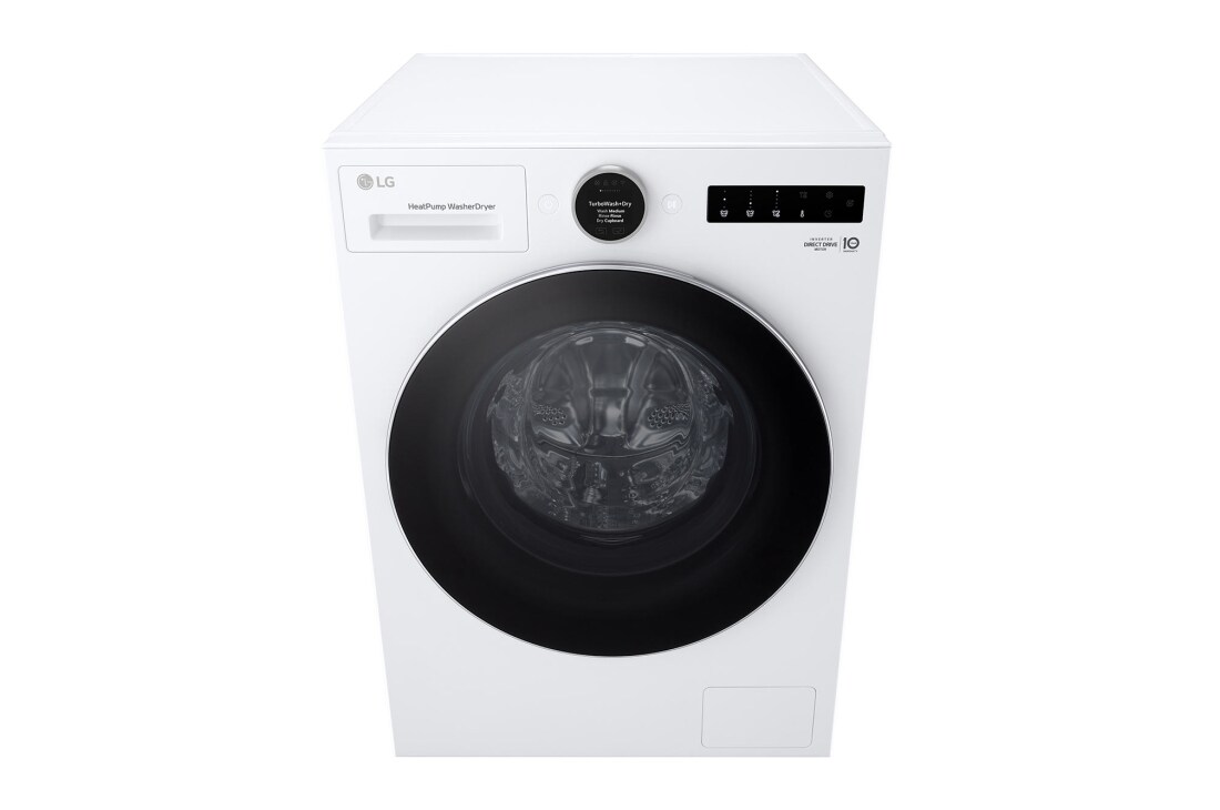 LG 11kg/6kg Kombineret vaskemaskine/tørretumbler (Hvit) | Energiklasse A/A, Steam+™, AI Wash™ 2.0, TurboWash™, Smart Diagnosis™ med Wi-Fi, LG 11kg/6kg Kombineret vaskemaskine/tørretumbler (Hvit) | Energiklasse A/A, Steam+™, AI Wash™ 2.0, TurboWash™, Smart Diagnosis™ med Wi-Fi, WHX9516TLC, thumbnail 3