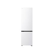LG 1.86m 333L Kombiskap (Hvit) | Energiklasse D, Door Cooling+™ og Smart Diagnosis™ med Wi-Fi, LG kombinert kjøleskap/fryser med energiklassifisering C i Hvit med Nature Fresh-teknologi. Kapasitet 333 liter., GBBS514DSW, thumbnail 1