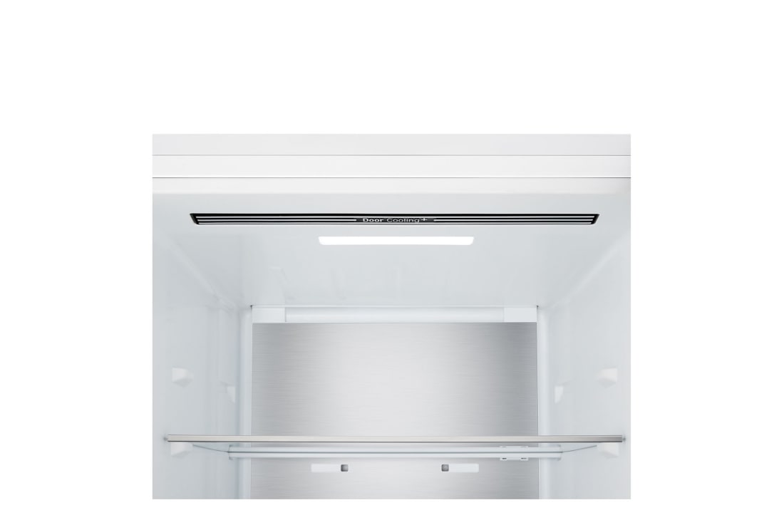 LG 1.86m 333L Kombiskap (Hvit) | Energiklasse D, Door Cooling+™ og Smart Diagnosis™ med Wi-Fi, LG kombinert kjøleskap/fryser med energiklassifisering C i Hvit med Nature Fresh-teknologi. Kapasitet 333 liter., GBBS514DSW, thumbnail 4