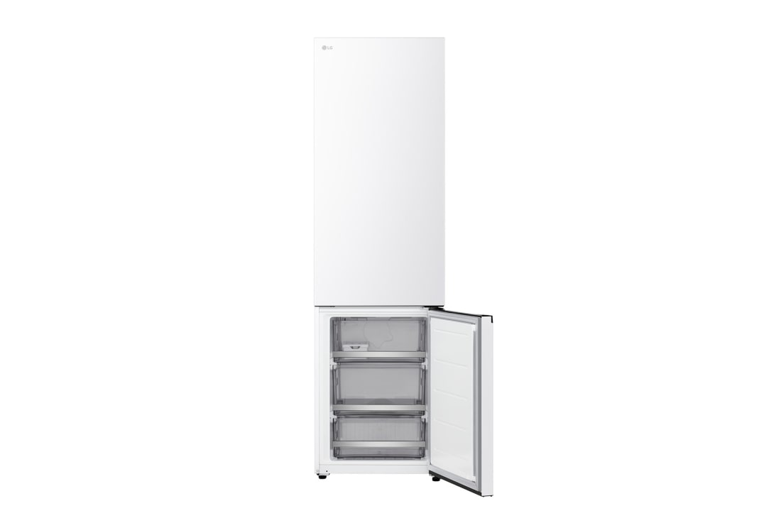 LG 1.86m 333L Kombiskap (Hvit) | Energiklasse D, Door Cooling+™ og Smart Diagnosis™ med Wi-Fi, LG kombinert kjøleskap/fryser med energiklassifisering C i Hvit med Nature Fresh-teknologi. Kapasitet 333 liter., GBBS514DSW, thumbnail 9